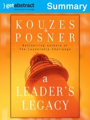 cover image of A Leader's Legacy (Summary)